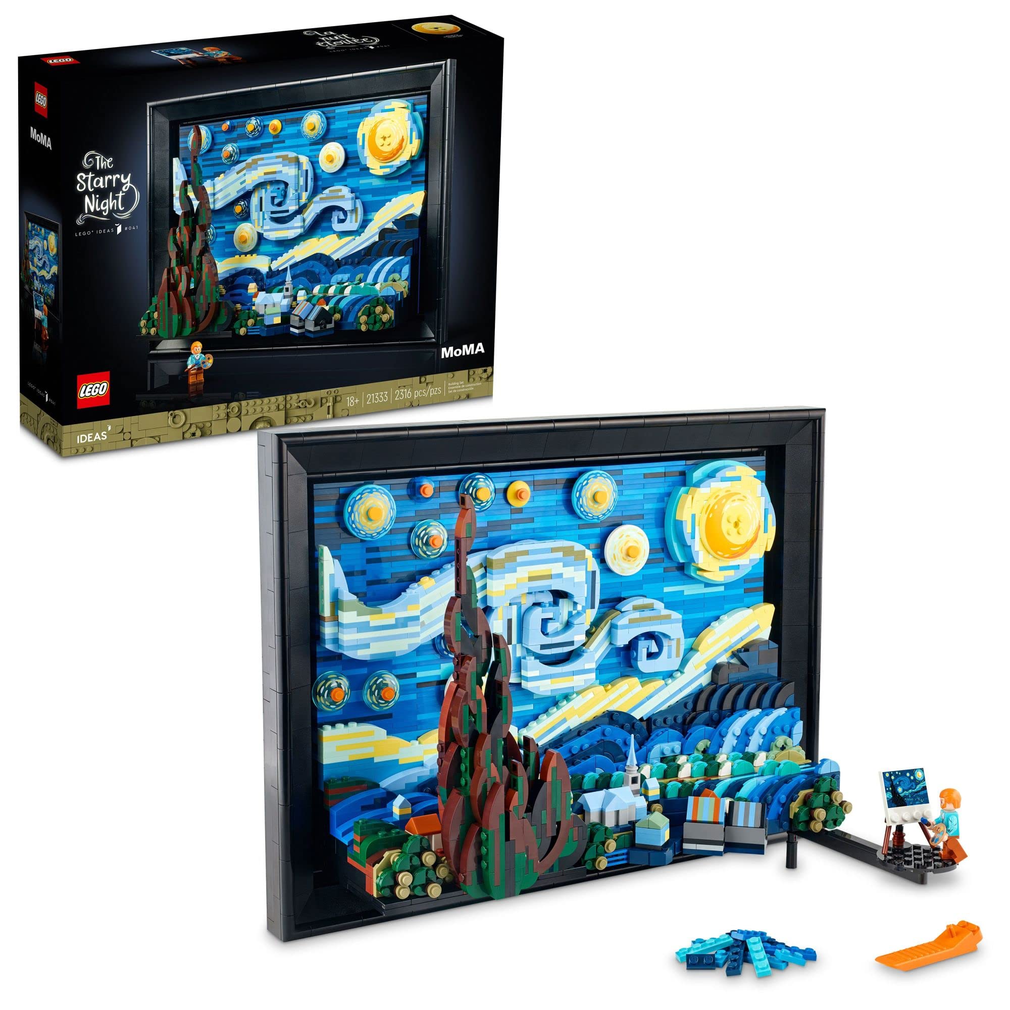 LEGO Starry Night set